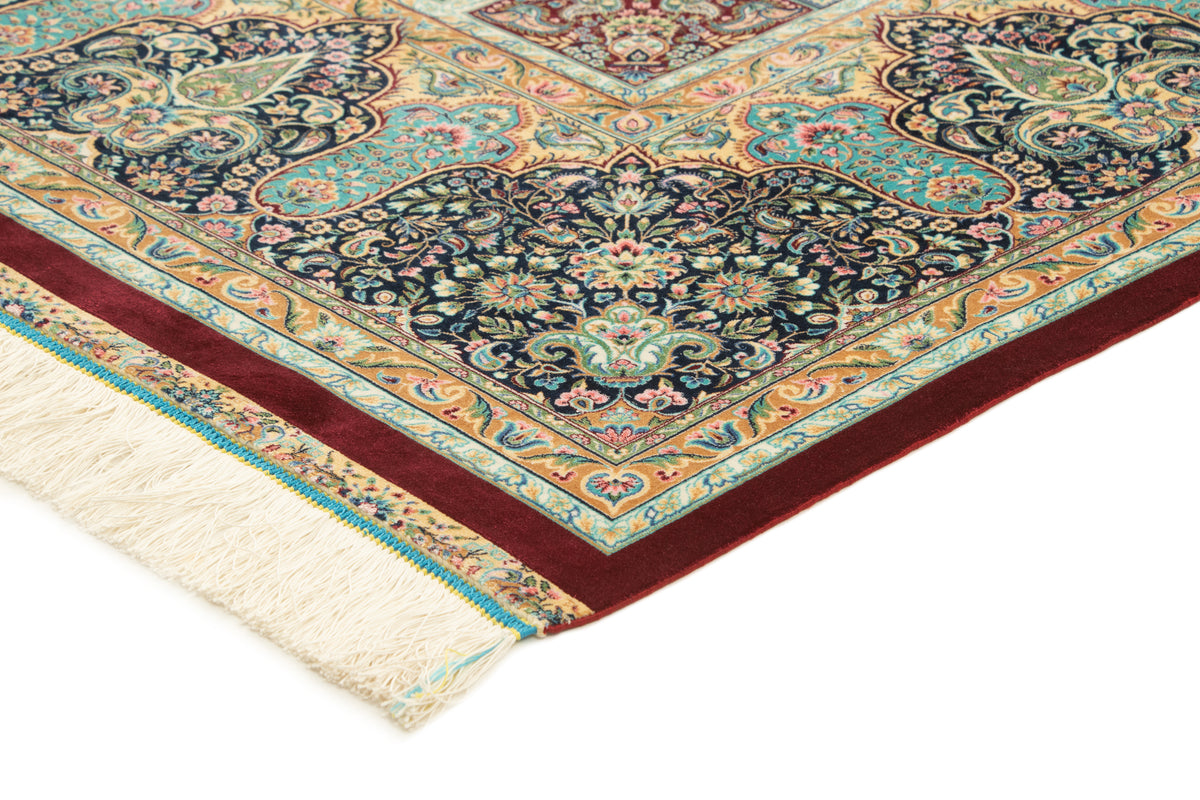Rechteck Teppich Ghom Design in Rot von Hadorn™ - Lifestyle Image