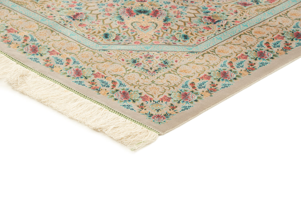 Rechteck Teppich Ghom Design in Grau von Hadorn™ - Lifestyle Image
