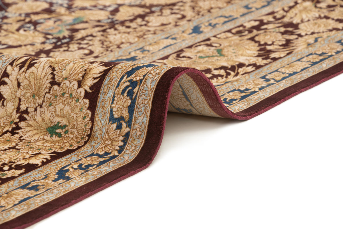 Rechteck Teppich Ghom Design in Lila von Hadorn™ - Lifestyle Image