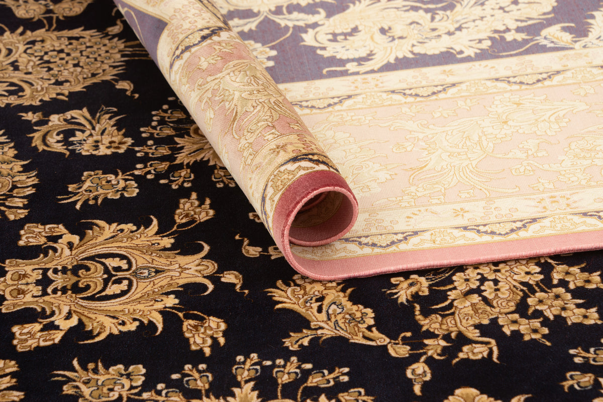 Rechteck Teppich Ghom Design in Lila von Hadorn™ - Lifestyle Image