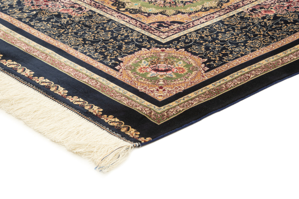 Rechteck Teppich Ghom Design in Grün von Hadorn™ - Lifestyle Image