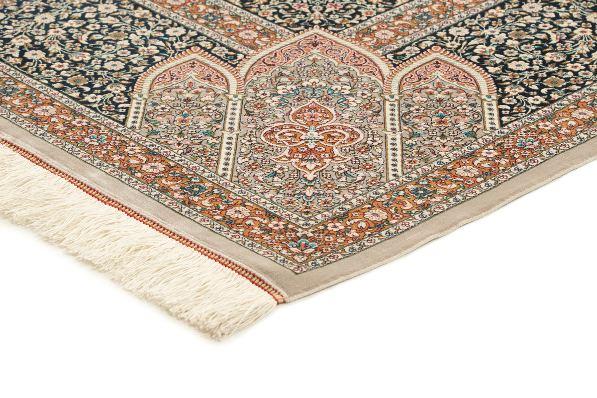 Rechteck Teppich Ghom Design in Grau von Hadorn™ - Lifestyle Image