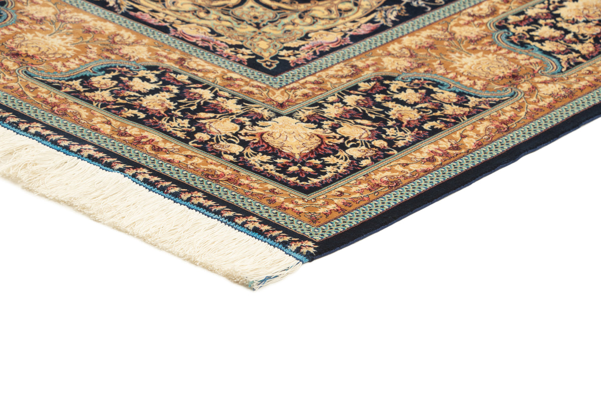 Rechteck Teppich Ghom Design in Dunkelblau von Hadorn™ - Lifestyle Image