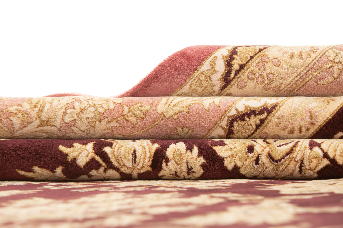 Rechteck Teppich Ghom Design in Lila von Hadorn™ - Lifestyle Image