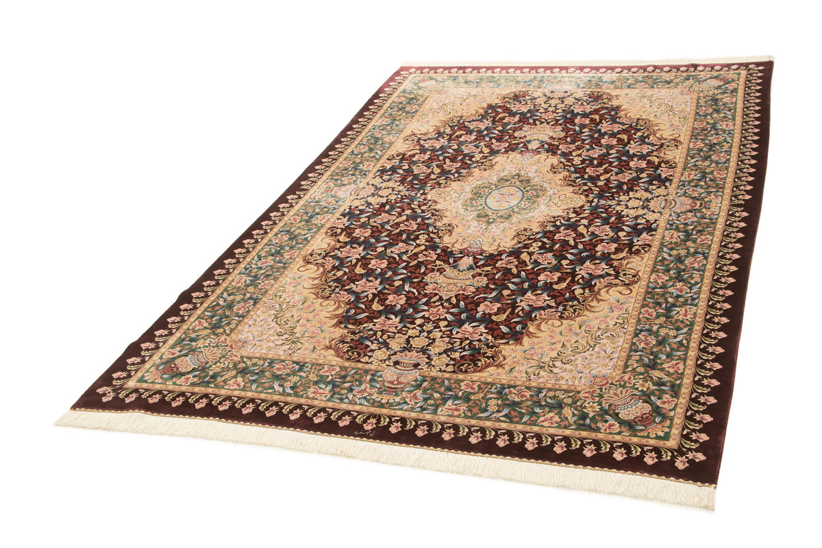 Rechteck Teppich Ghom Design in Rot von Hadorn™ - Lifestyle Image