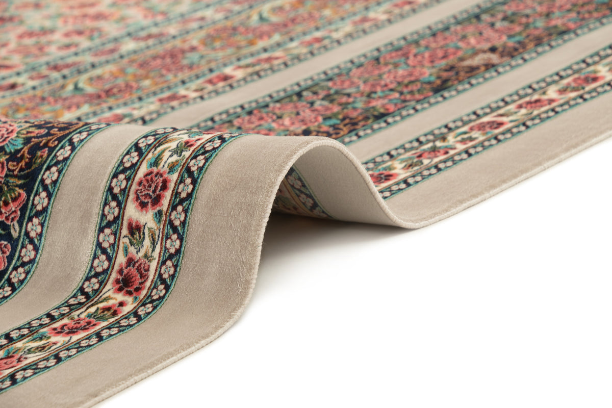 Rechteck Teppich Ghom Design in Grau von Hadorn™ - Lifestyle Image