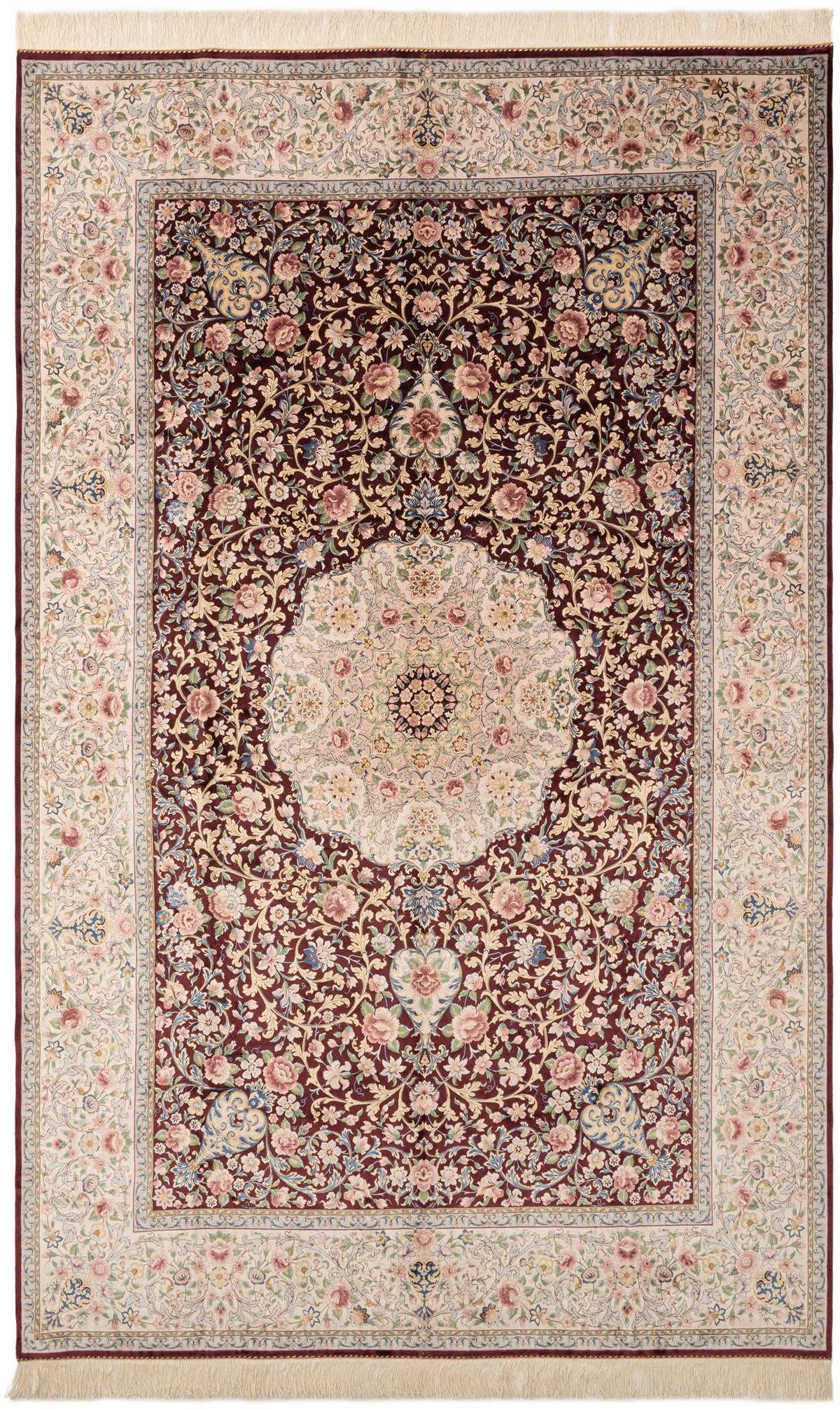 Rechteck Teppich Ghom Design in Lila von Hadorn™ - Lifestyle Image