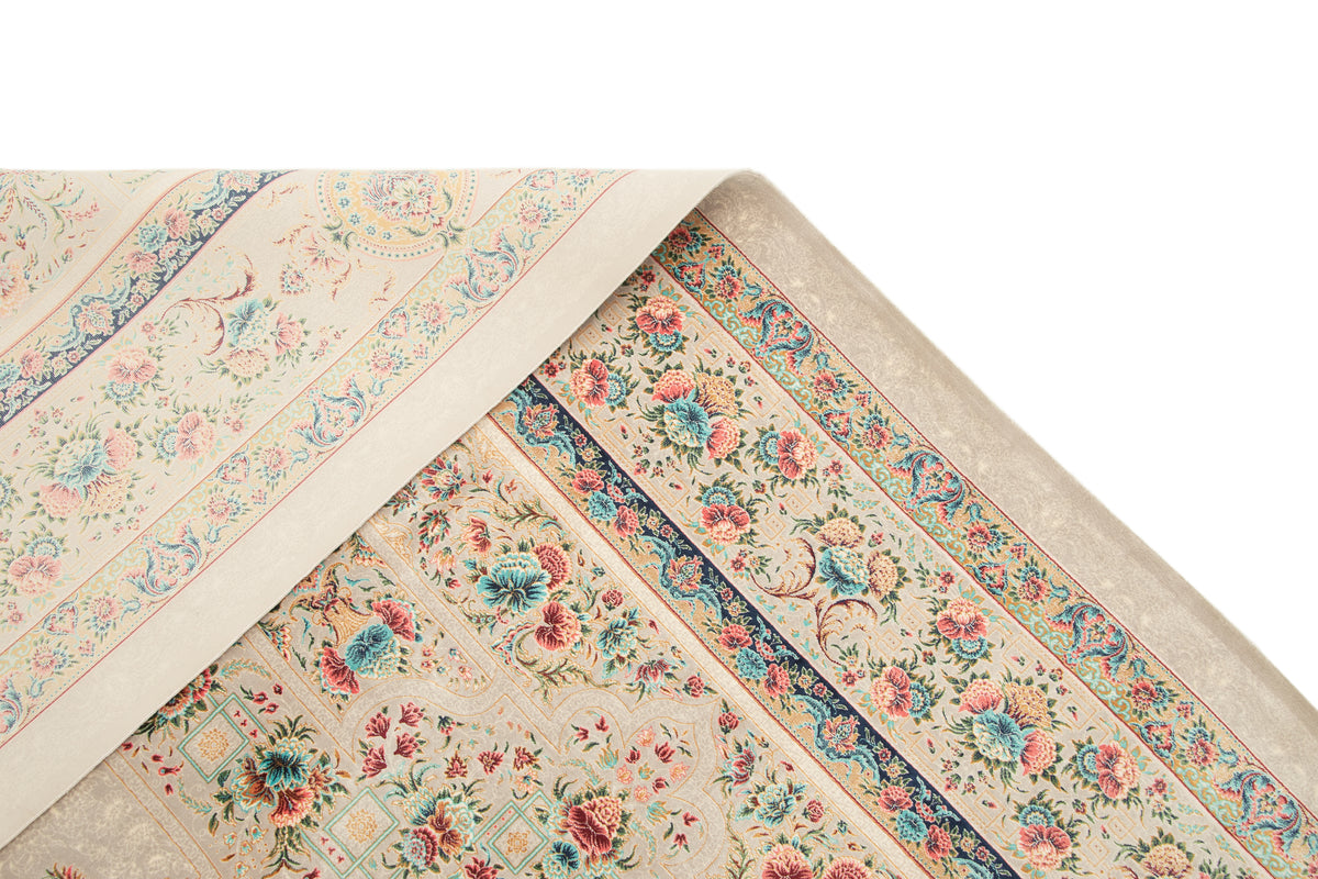 Rechteck Teppich Ghom Design in Grau von Hadorn™ - Lifestyle Image
