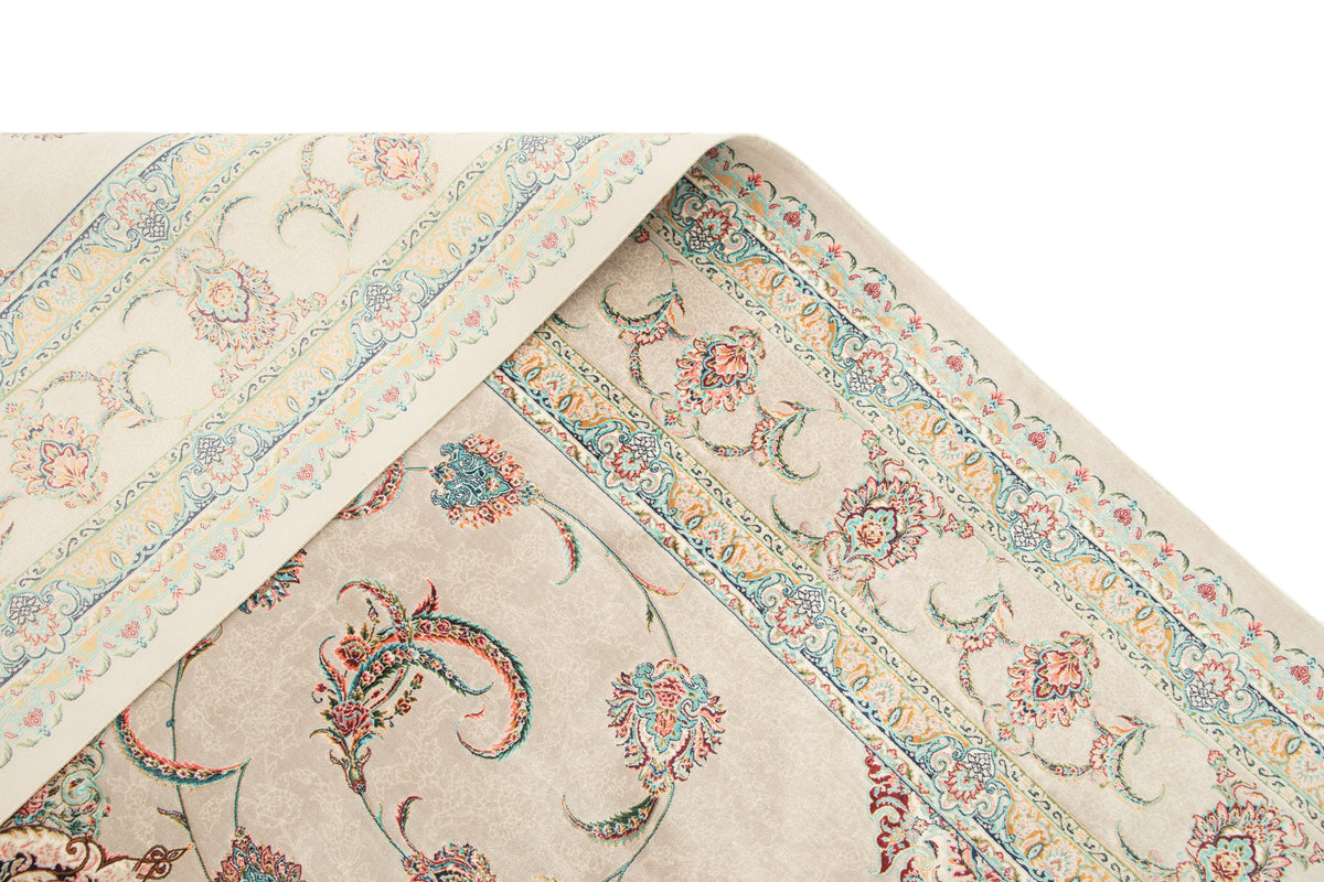Rechteck Teppich Ghom Design in Grau von Hadorn™ - Lifestyle Image