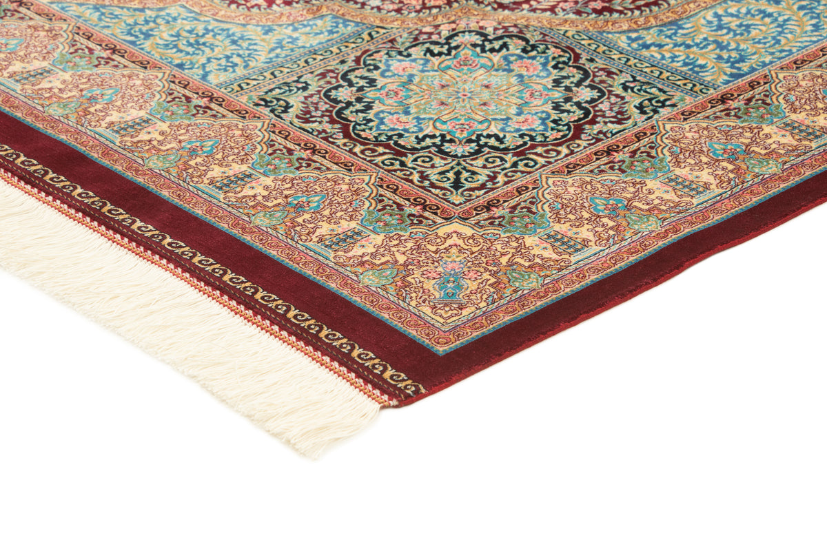 Rechteck Teppich Ghom Design in Rot von Hadorn™ - Lifestyle Image