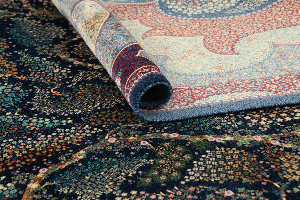 Rechteck Teppich Ghom Design in Mehrfarbig von Hadorn™ - Lifestyle Image