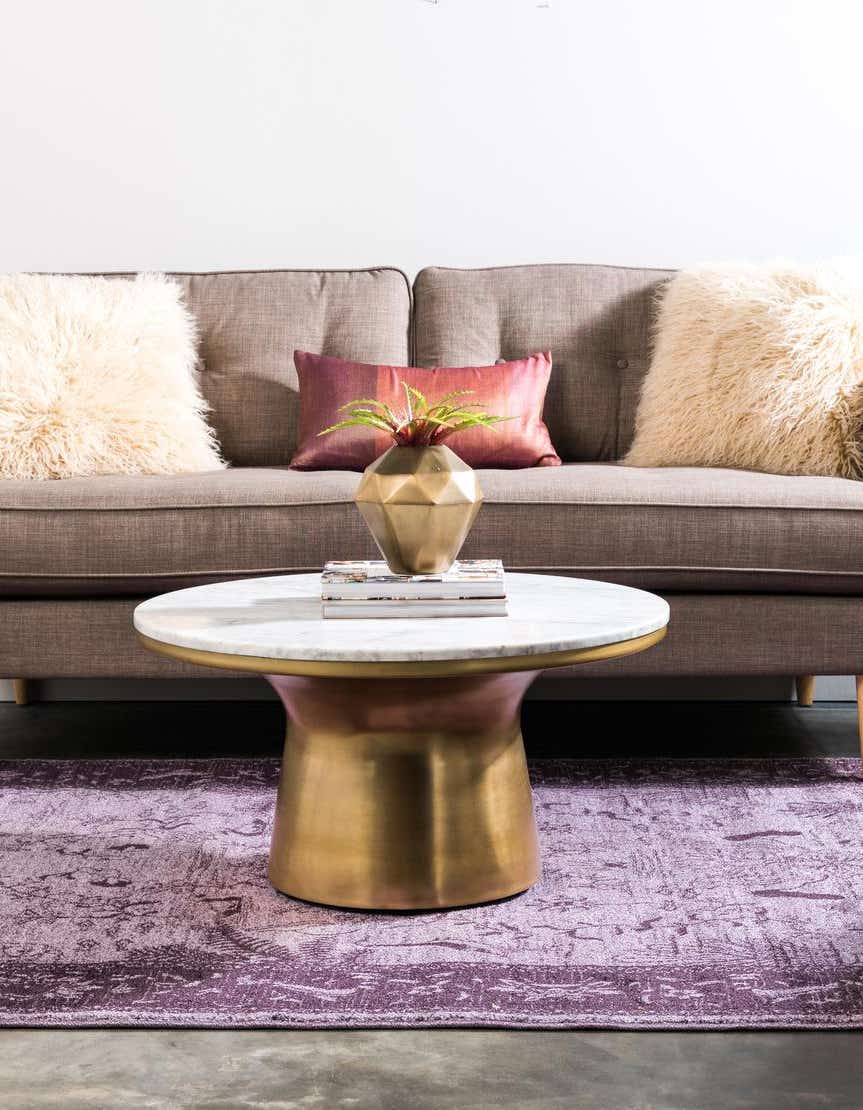 Rechteck Teppich Vista in Lila von Hadorn™ - Lifestyle Image