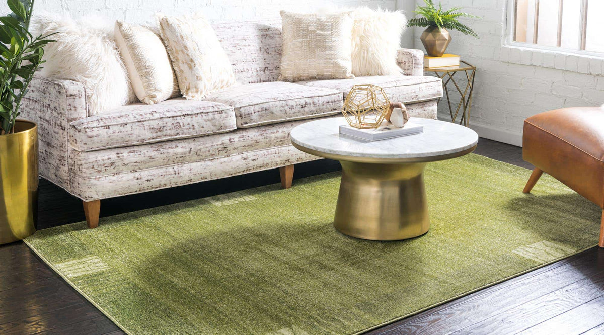 Rechteck Teppich Loft in Hellgrün von Hadorn™ - Lifestyle Image