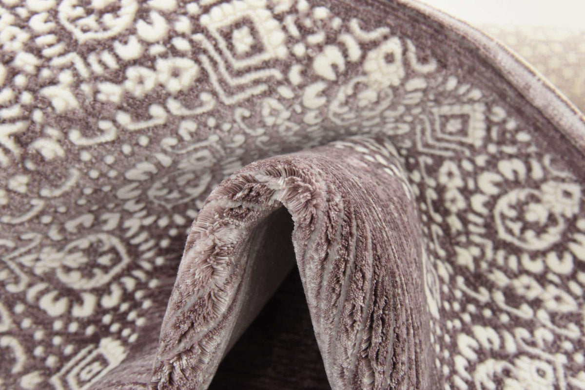 Rechteck Teppich Copenhagen in Puce von Hadorn™ - Lifestyle Image