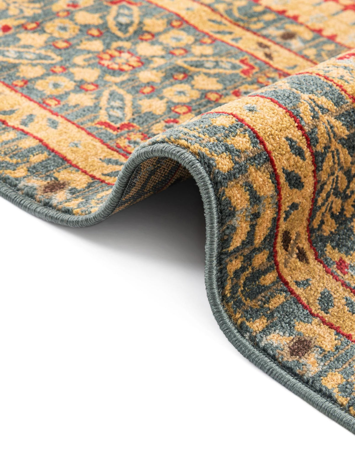 Rechteck Teppich Mamluk in Blau von Hadorn™ - Lifestyle Image