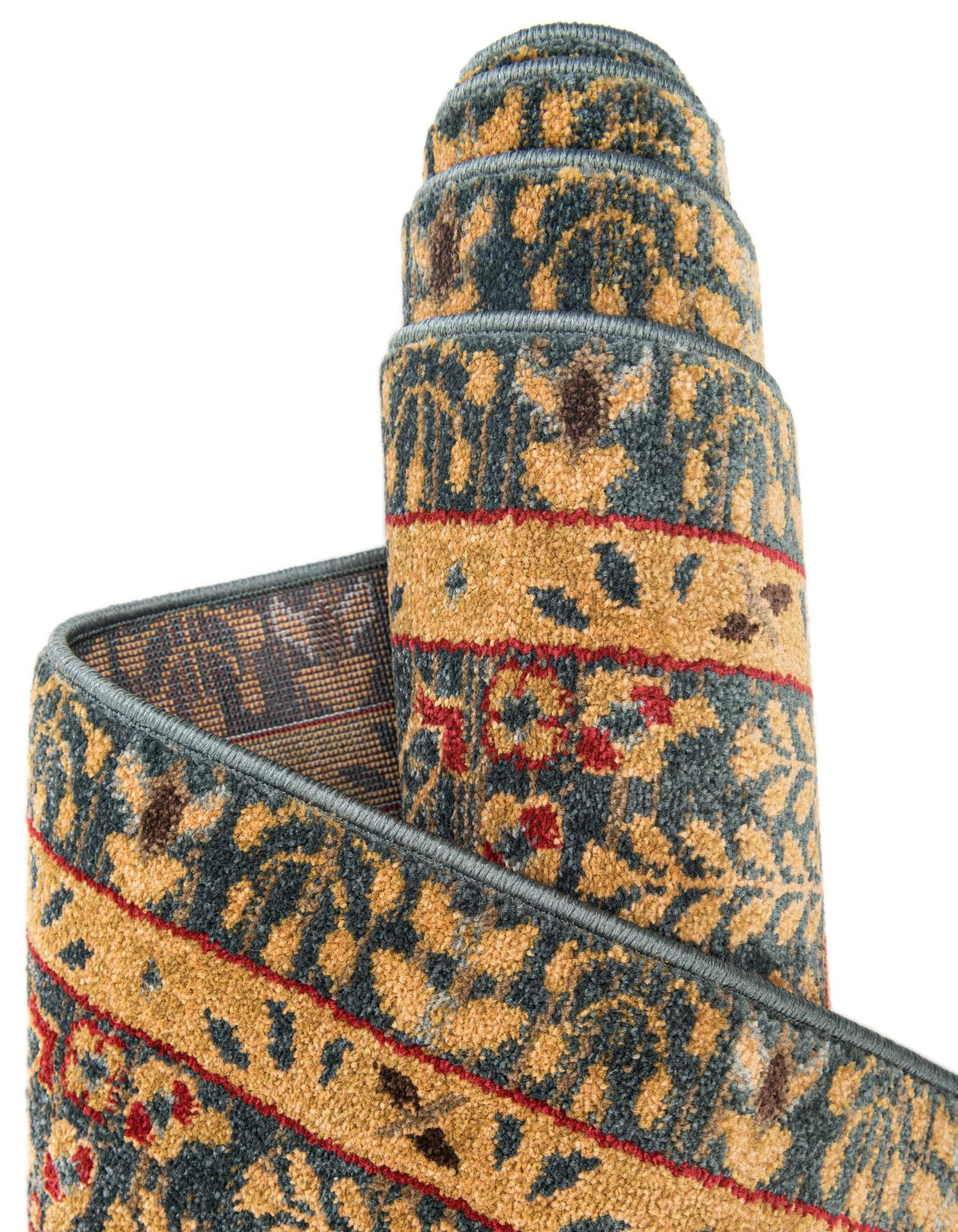 Rechteck Teppich Mamluk in Blau von Hadorn™ - Lifestyle Image
