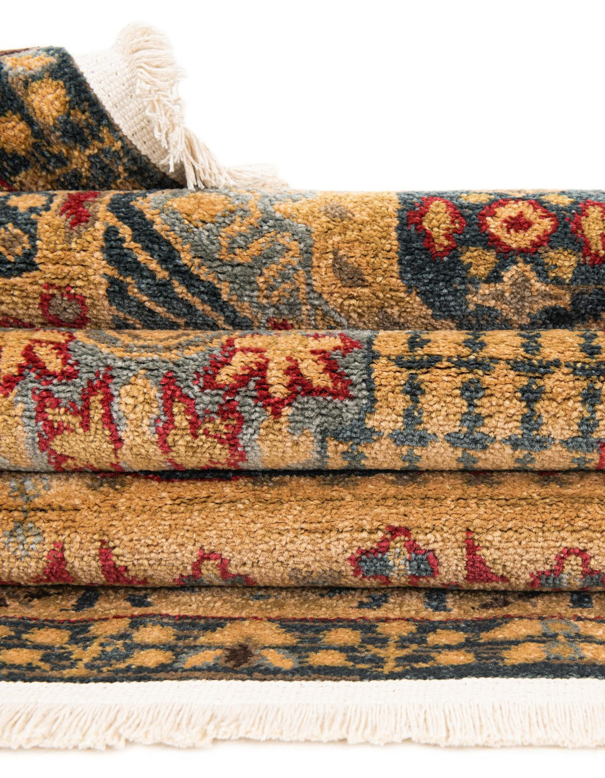 Rechteck Teppich Mamluk in Blau von Hadorn™ - Lifestyle Image
