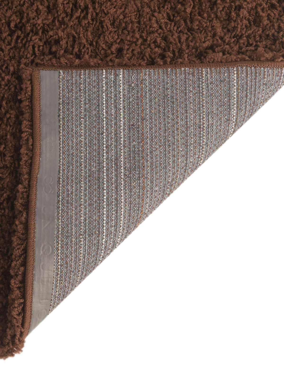 Rechteck Hochflorteppich Solid Shag in Braun von Hadorn™ - Lifestyle Image