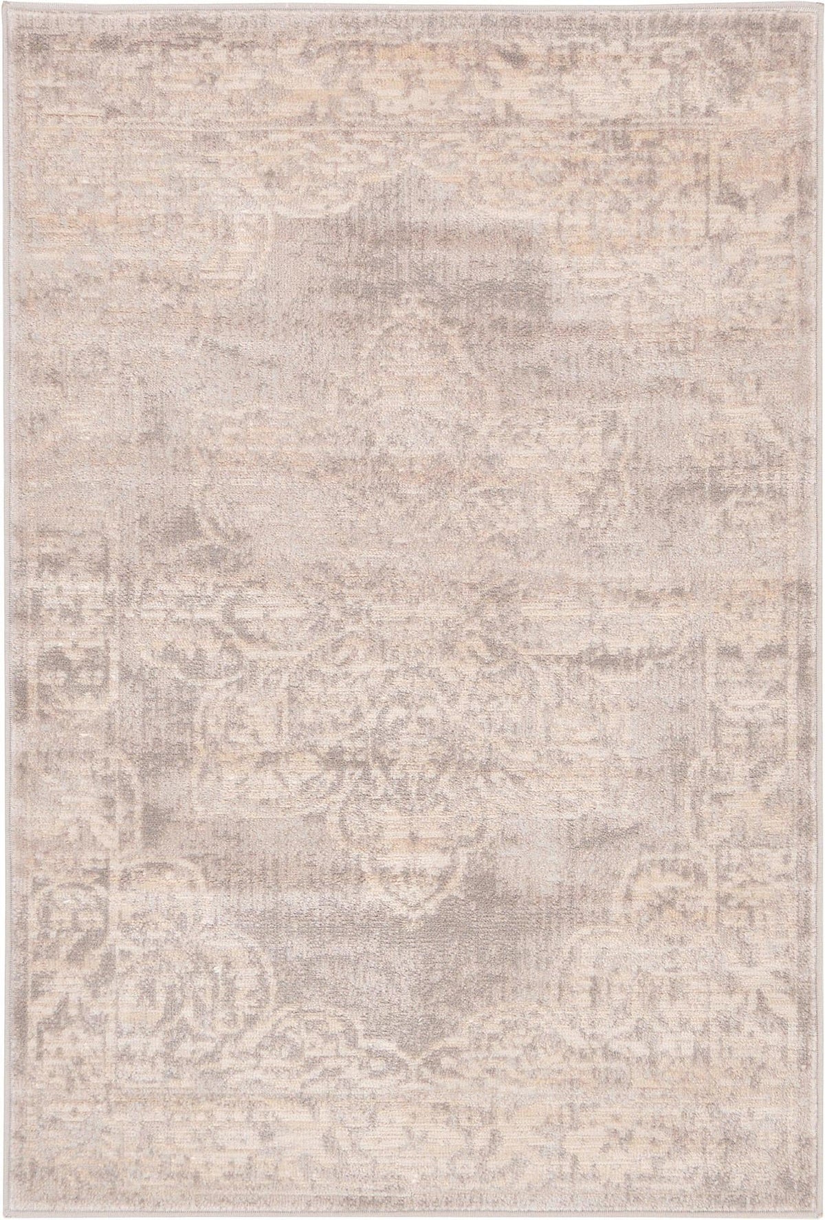 Rechteck Teppich Restoration in Grau von Hadorn™ - Lifestyle Image