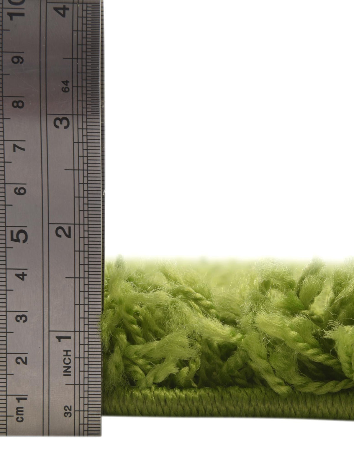 Läufer Hochflorteppich Solid Shag in Grün von Hadorn™ - Lifestyle Image
