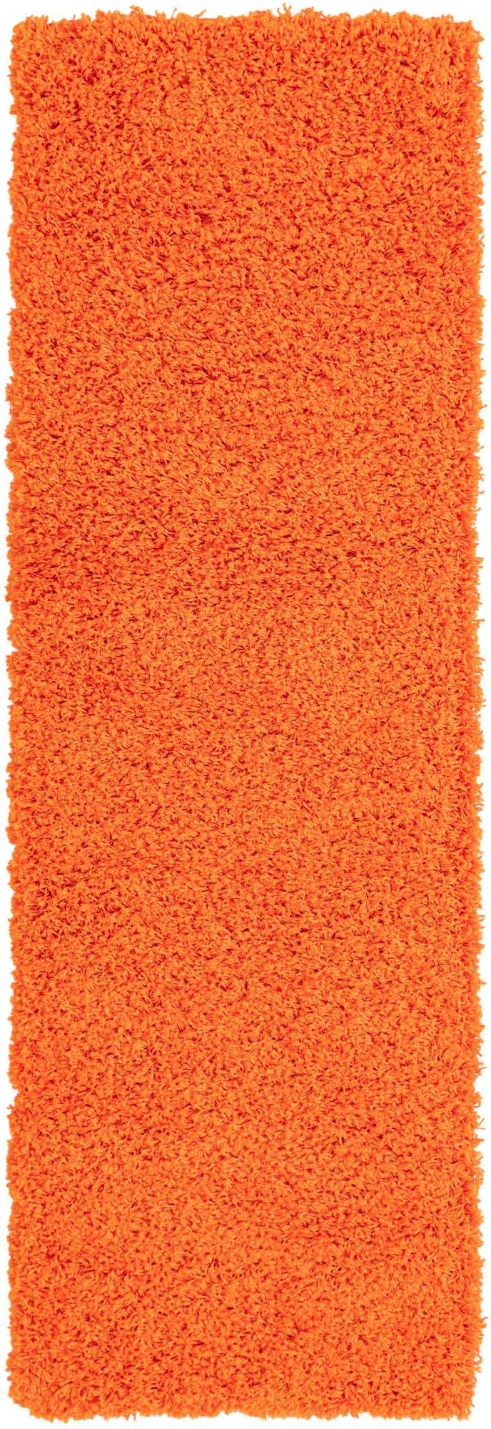 Läufer Hochflorteppich Solid Shag in Orange von Hadorn™ - Lifestyle Image