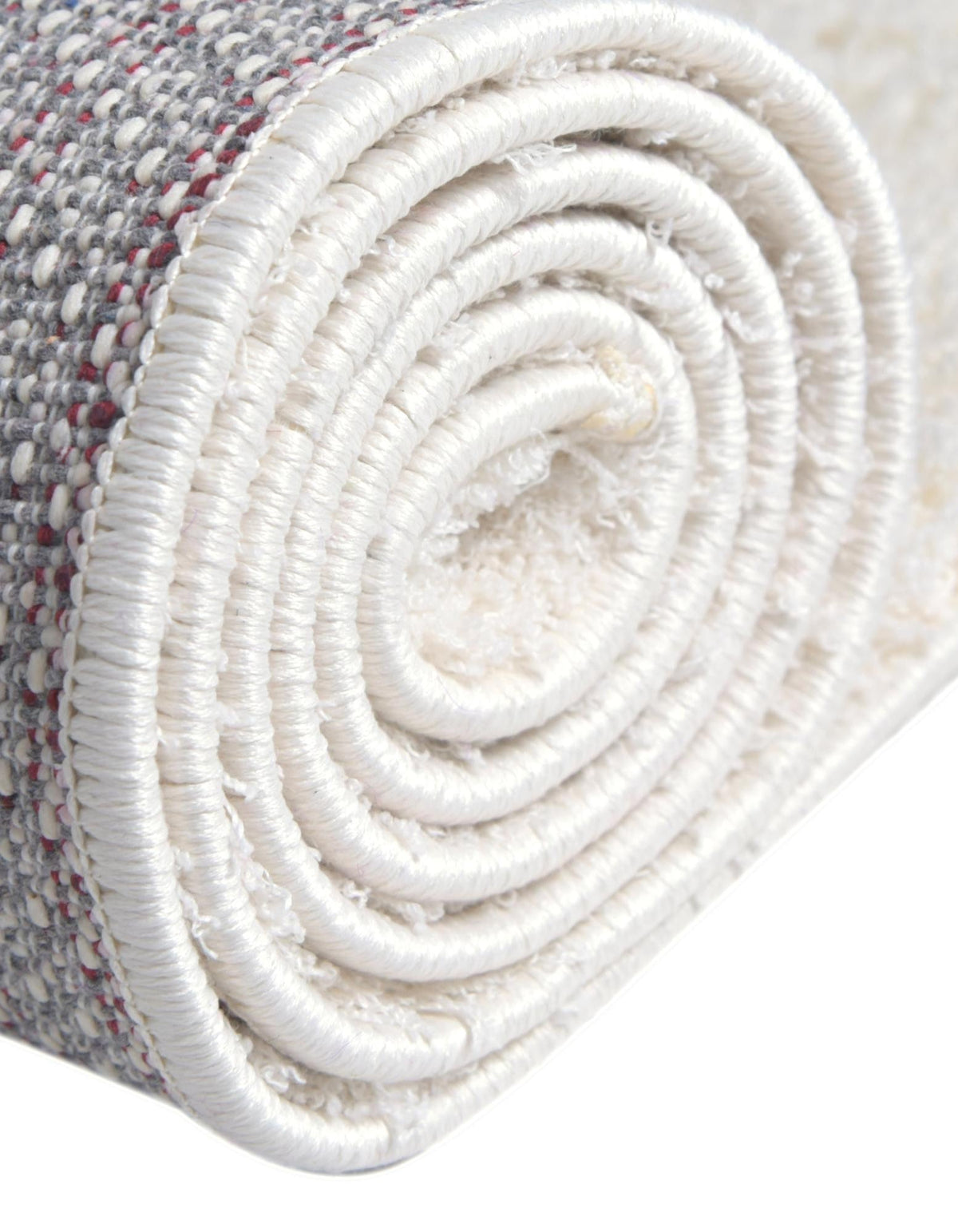 Rund Teppich Luzern in Weiss von Hadorn™ - Lifestyle Image