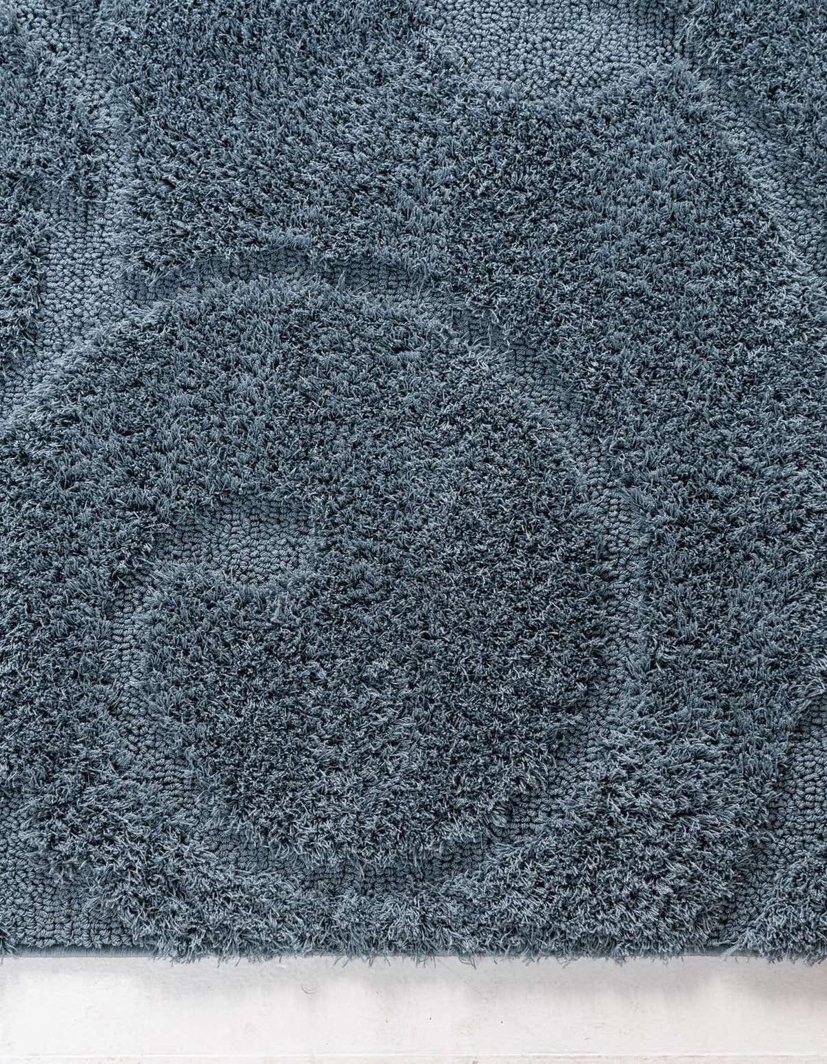Rechteck Hochflorteppich Floral Shag in Blau von Hadorn™ - Lifestyle Image