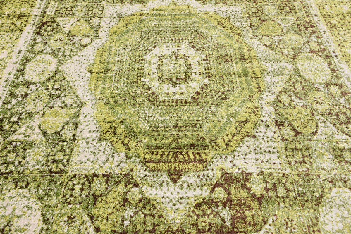 Rechteck Teppich Istanbul in Hellgrün von Hadorn™ - Lifestyle Image