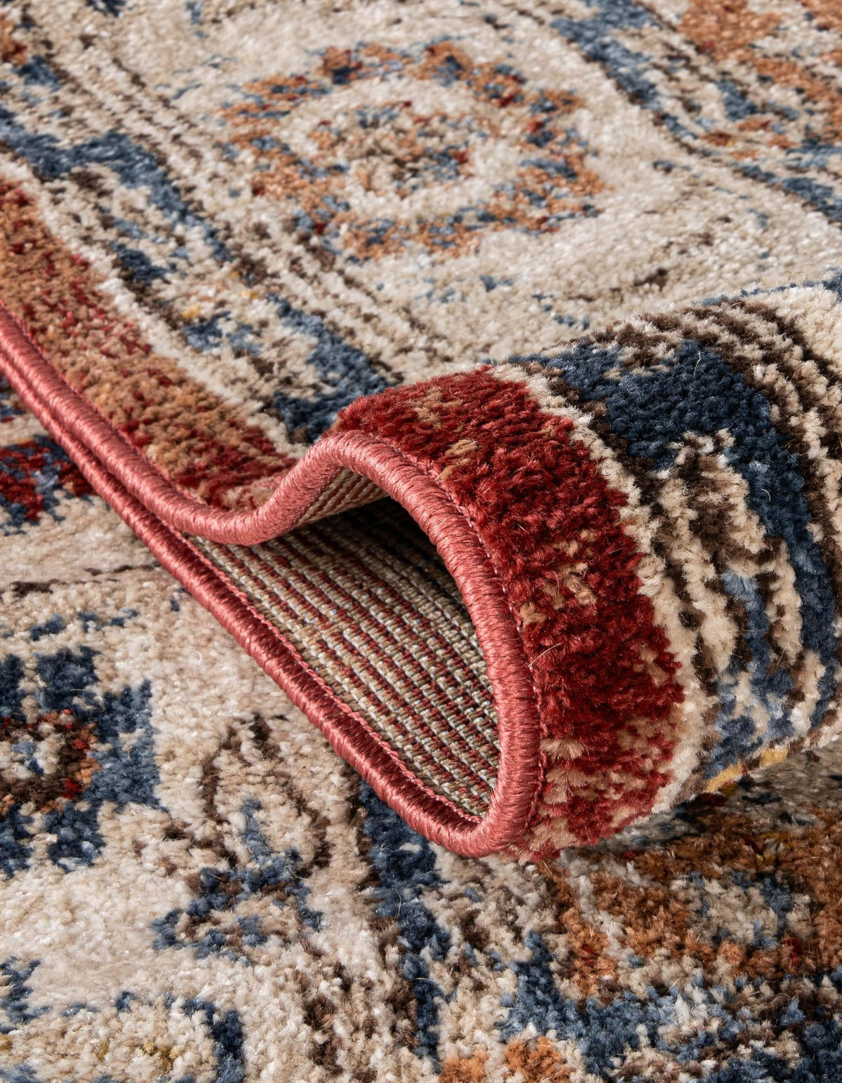 Rechteck Teppich Arcadia in Terrakotta von Hadorn™ - Lifestyle Image