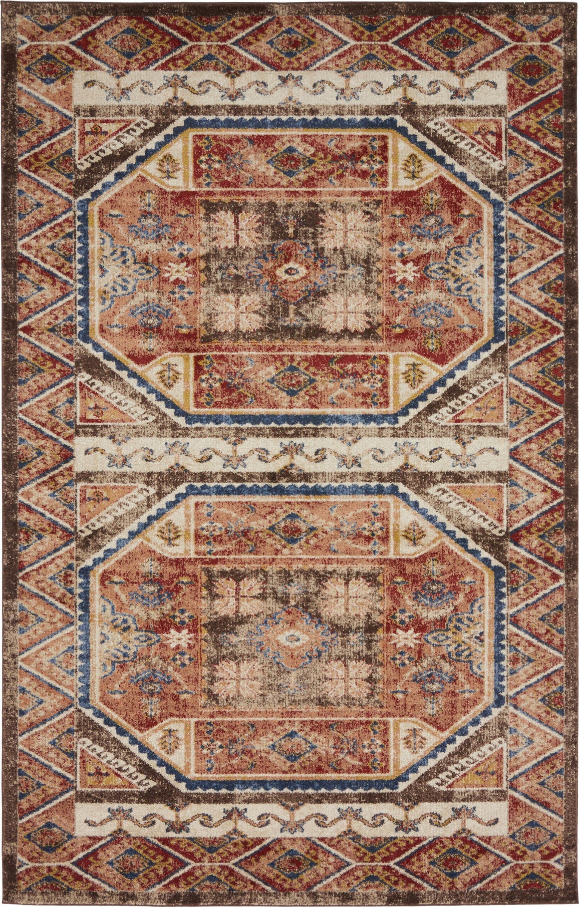 Rechteck Teppich Arcadia in Braun von Hadorn™ - Lifestyle Image