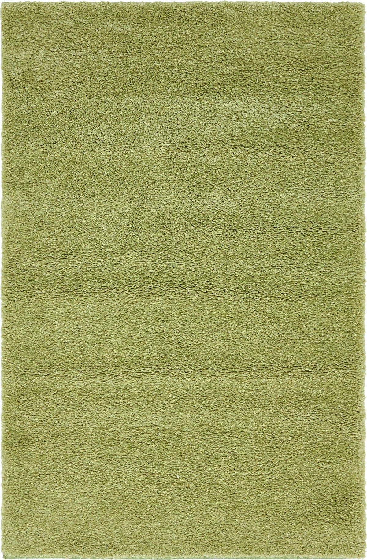 Rechteck Teppich Solid Frieze in Hellgrün von Hadorn™ - Lifestyle Image