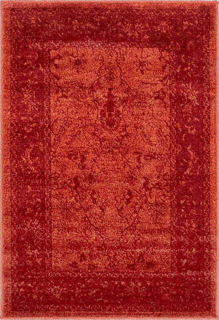 Rechteck Teppich Vista in Rot von Hadorn™ - Lifestyle Image