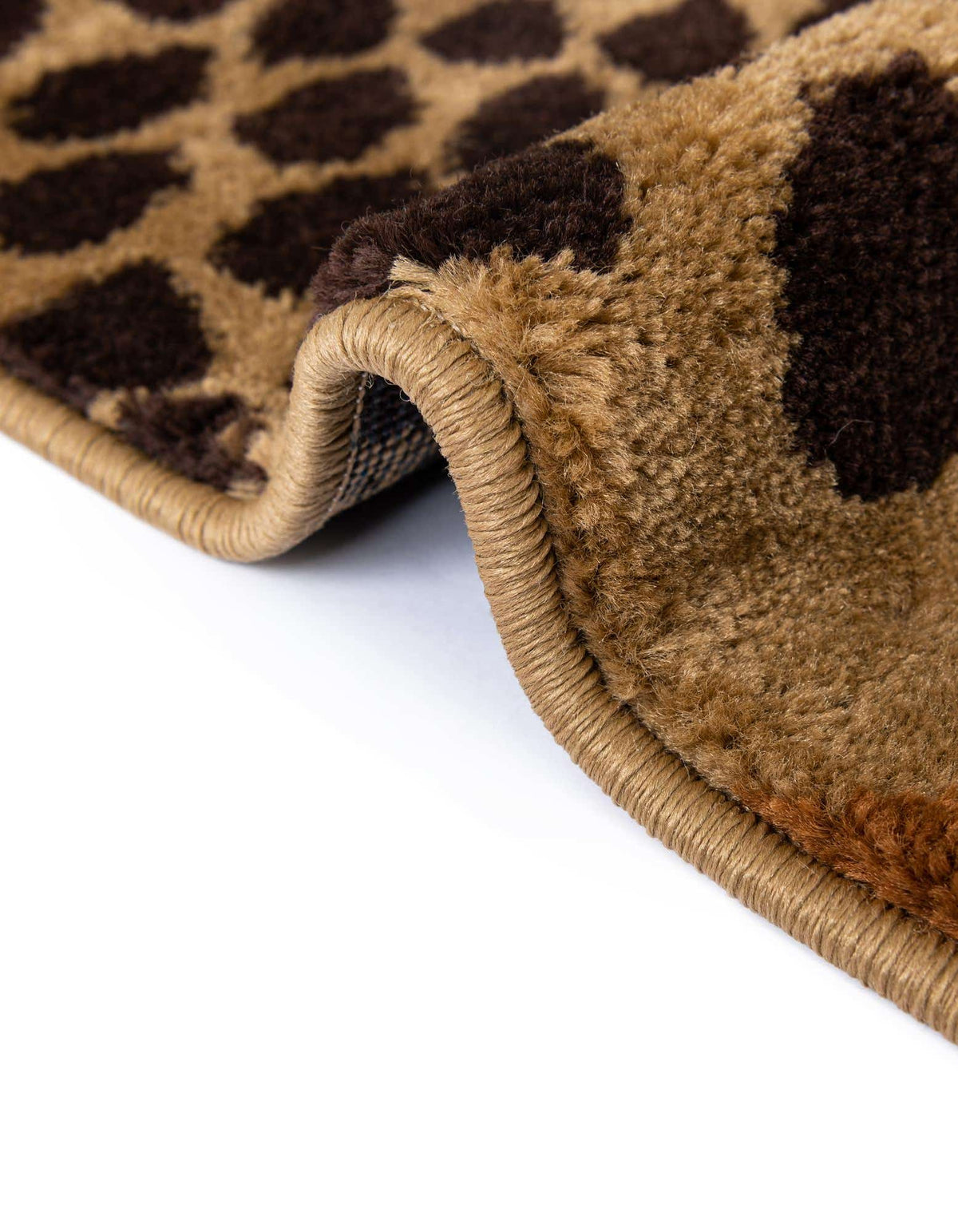 Rund Teppich Coffee Shop in Beige von Hadorn™ - Lifestyle Image
