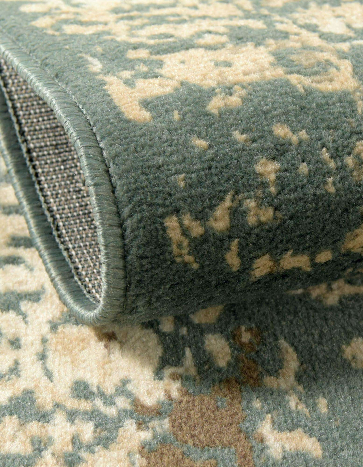 Rechteck Teppich Sahara in Grün von Hadorn™ - Lifestyle Image