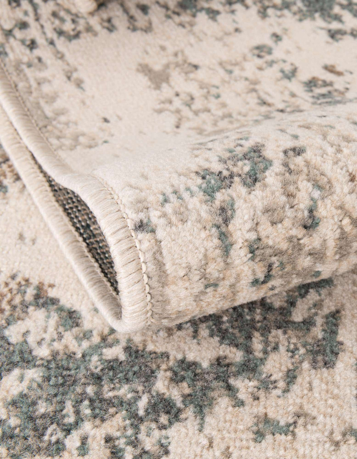Quadratisch Teppich Sahara in Beige von Hadorn™ - Lifestyle Image