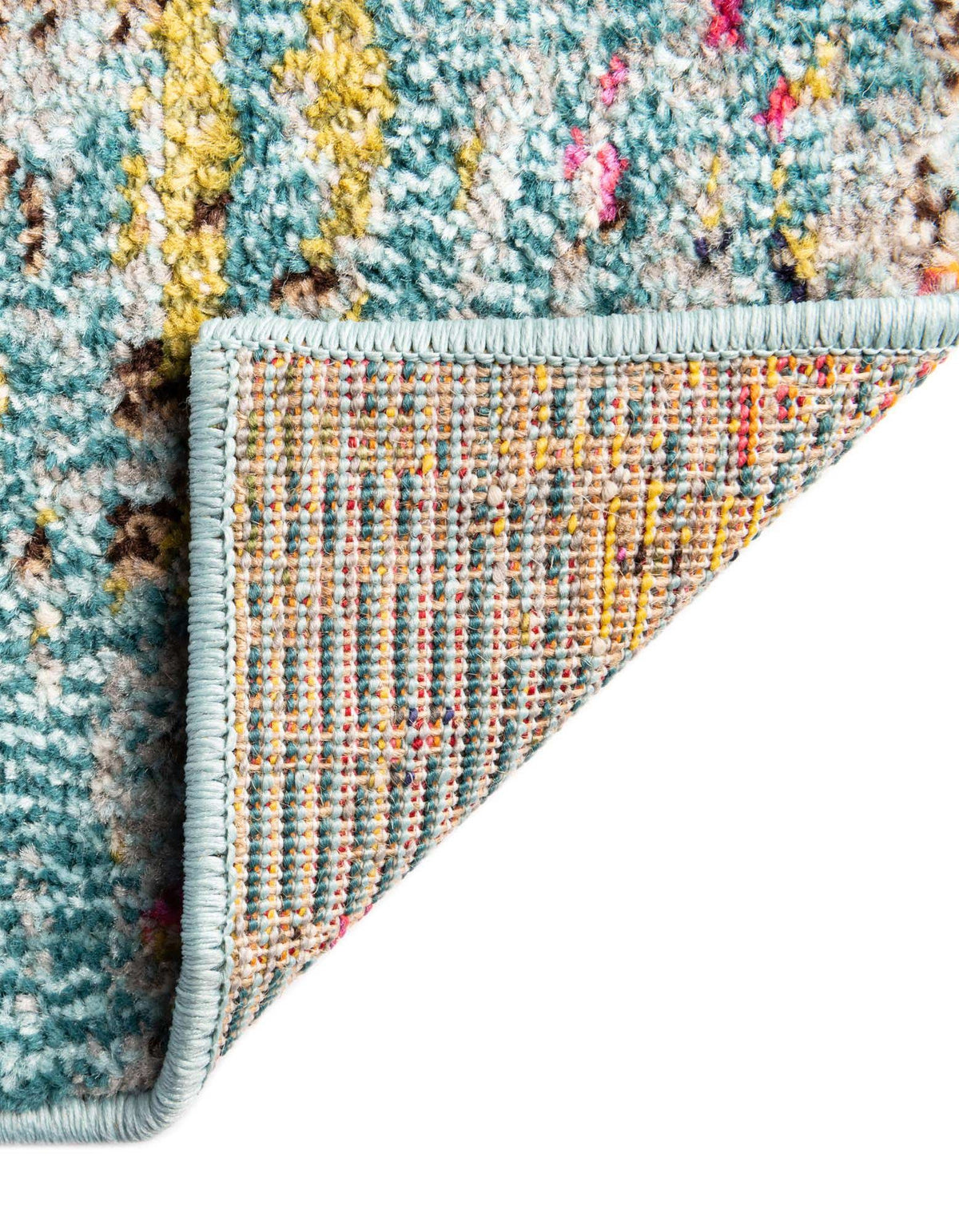 Rechteck Teppich Arte in Türkis von Hadorn™ - Lifestyle Image