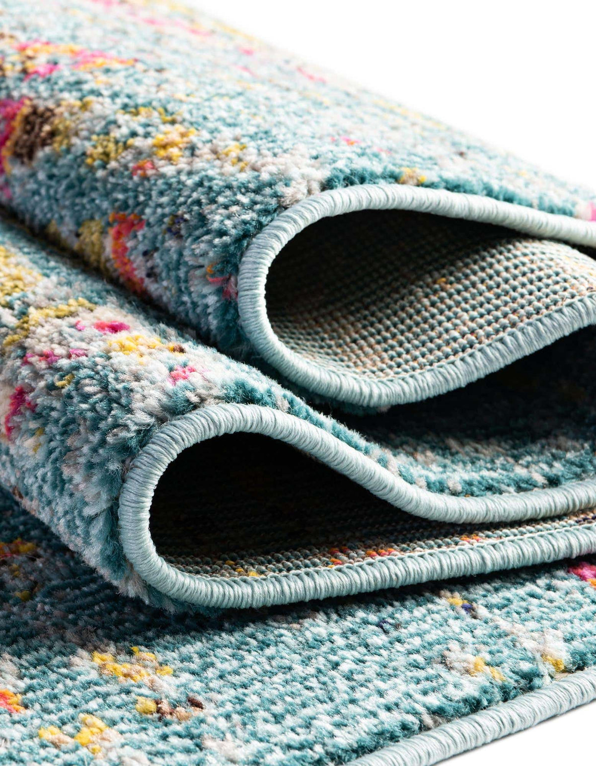 Rechteck Teppich Arte in Türkis von Hadorn™ - Lifestyle Image