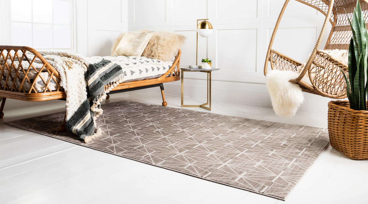 Rechteck Teppich Bellevue in Braun von Hadorn™ - Lifestyle Image