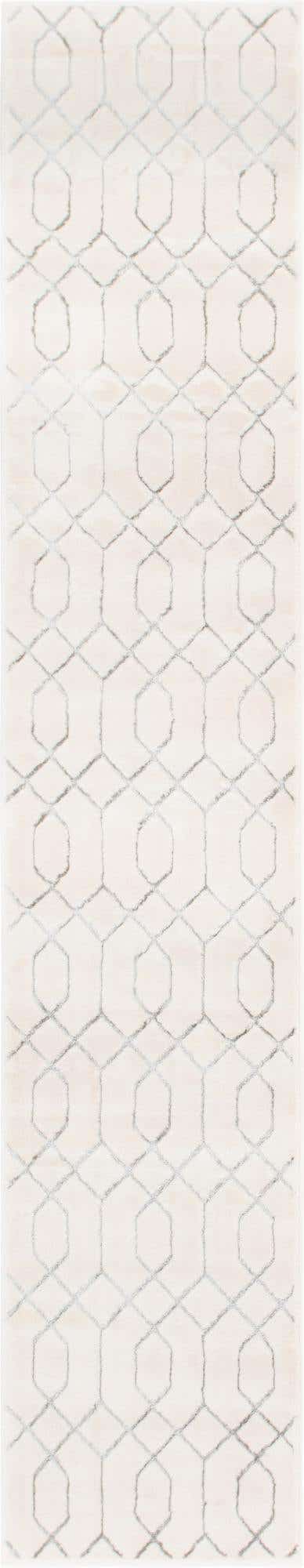 Läufer Teppich Marilyn Monroe™ Glam Trellis in Weiss von Hadorn™ - Lifestyle Image