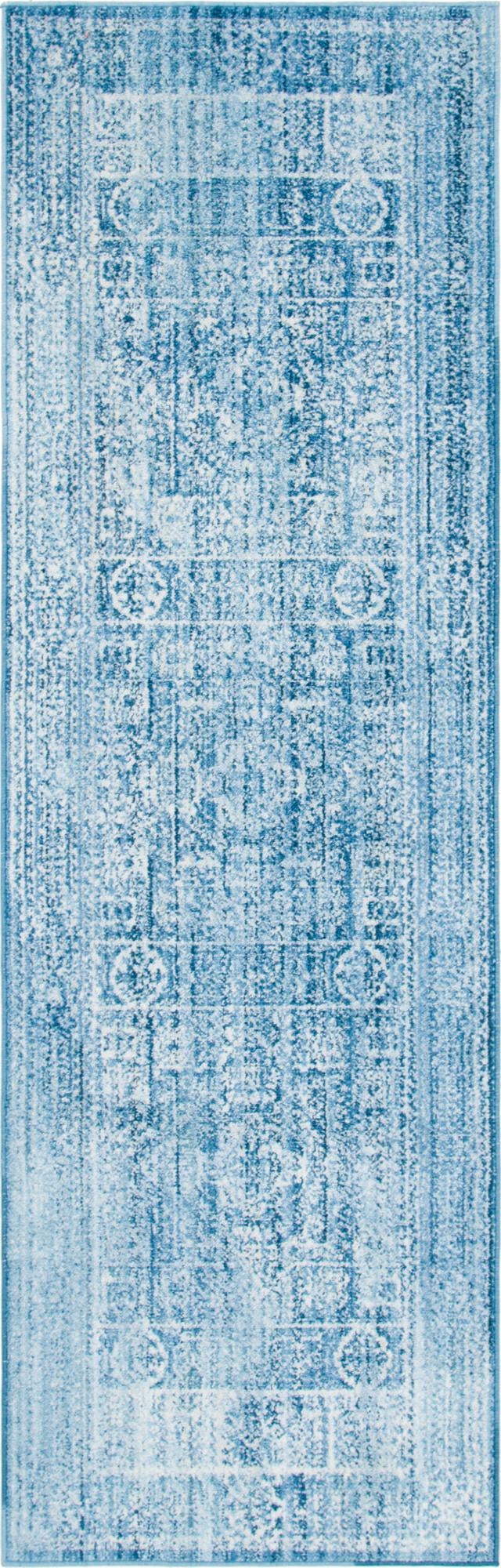 Läufer Teppich Brooklyn in Blau von Hadorn™ - Lifestyle Image