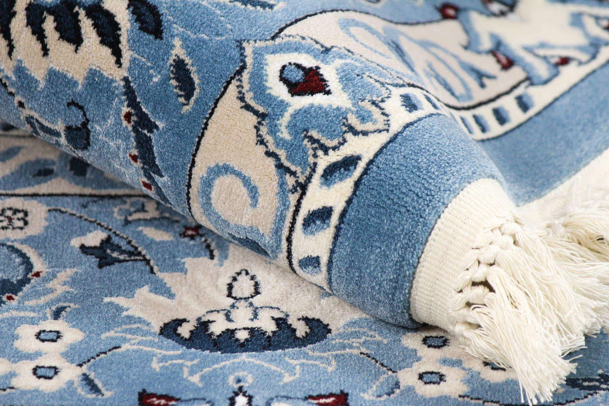 Rechteck Teppich Classical in Hellblau von Hadorn™ - Lifestyle Image