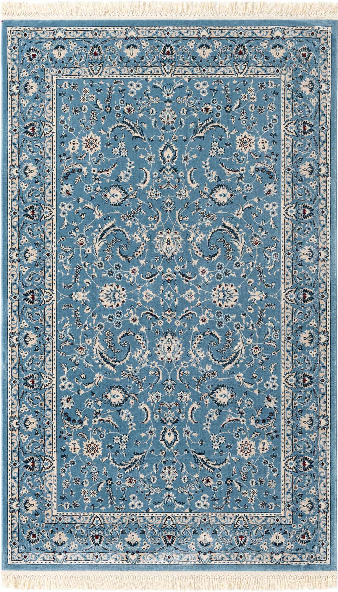 Rechteck Teppich Classical in Hellblau von Hadorn™ - Lifestyle Image