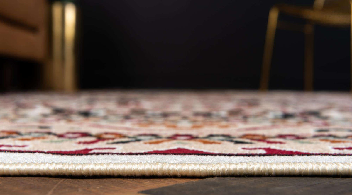 Rechteck Teppich Gharajeh in Schwarz von Hadorn™ - Lifestyle Image