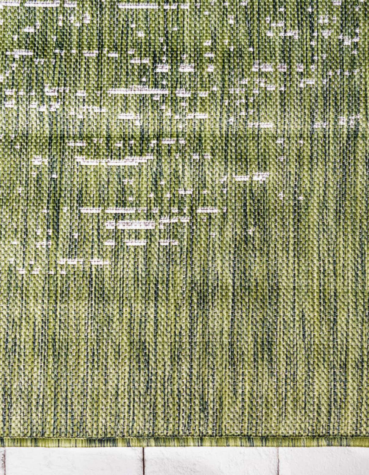 Rechteck Outdoor Teppich Outdoor Modern in Grün von Hadorn™ - Lifestyle Image