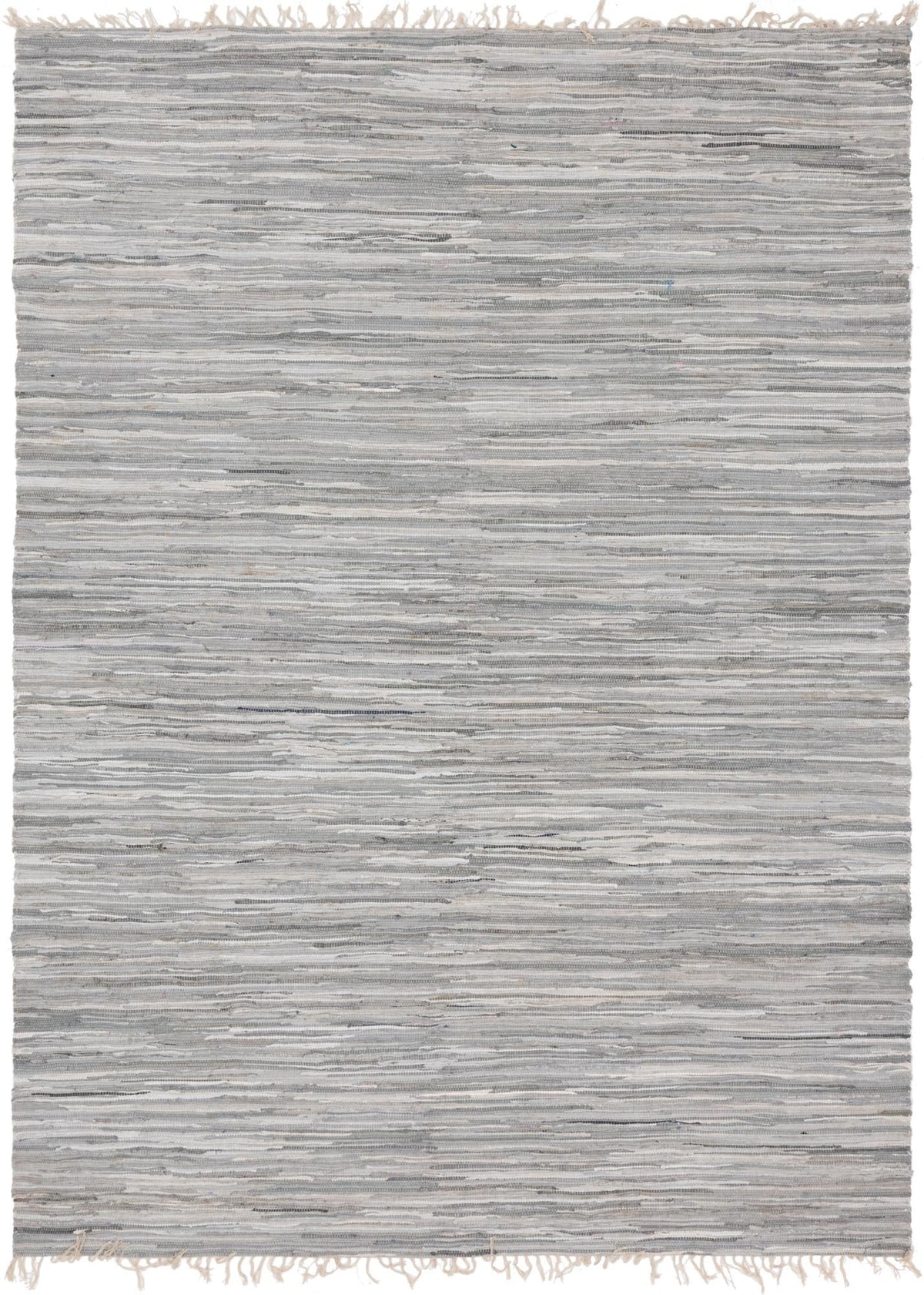 Kunstfaser Teppich Chindi Cotton in Grau von Hadorn™ - Lifestyle Image