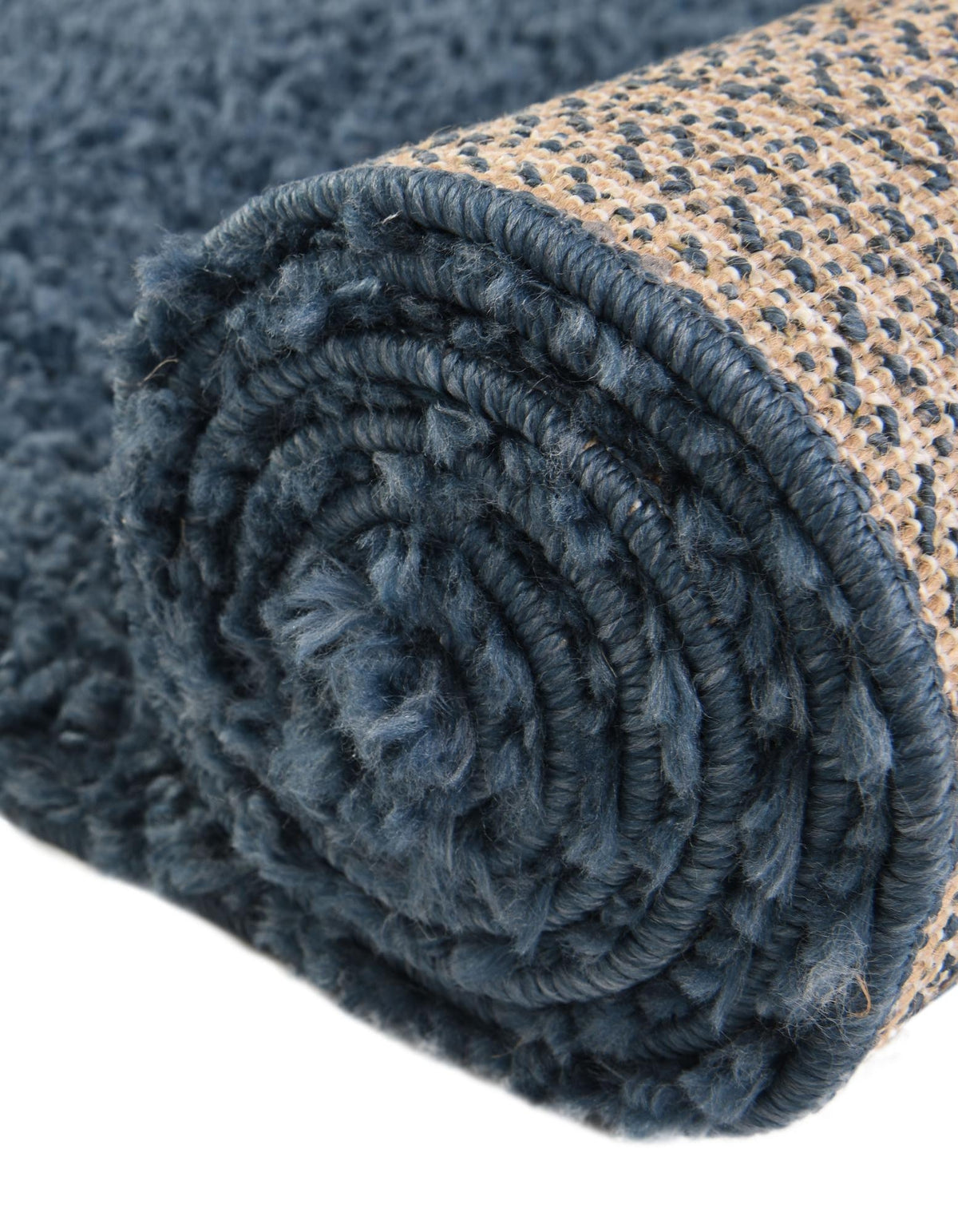 Läufer Hochflorteppich Zermatt Shag in Blau von Hadorn™ - Lifestyle Image