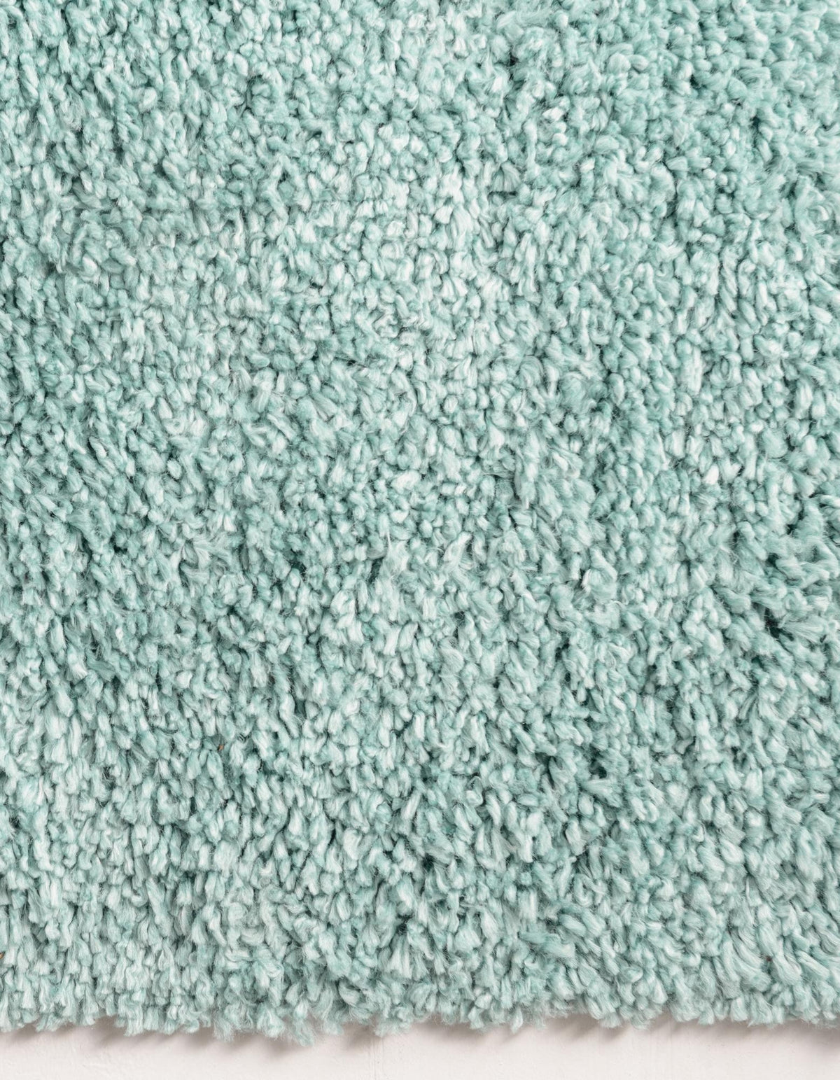 Rechteck Hochflorteppich Zermatt Shag in Aqua von Hadorn™ - Lifestyle Image