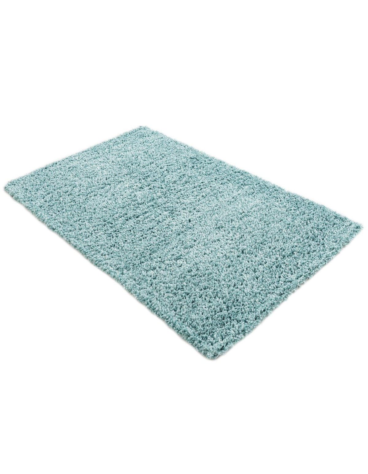 Rechteck Hochflorteppich Zermatt Shag in Aqua von Hadorn™ - Lifestyle Image