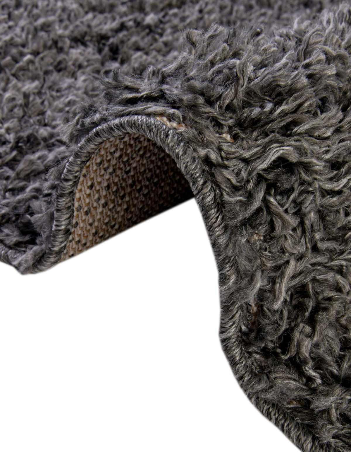 Rechteck Hochflorteppich Zermatt Shag in Grau von Hadorn™ - Lifestyle Image