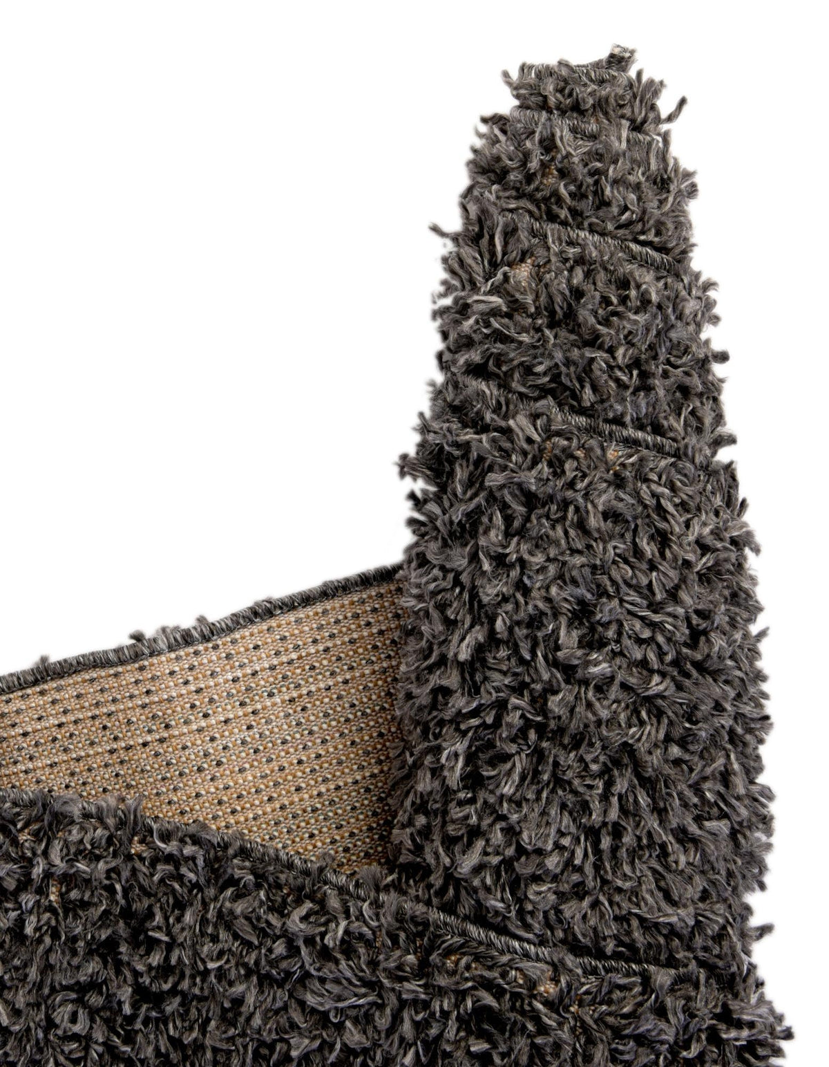 Rechteck Hochflorteppich Zermatt Shag in Grau von Hadorn™ - Lifestyle Image